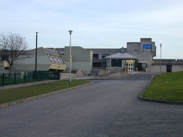 Argoed High School - location of Mynydd Isa & Maeshafn CC winter nets